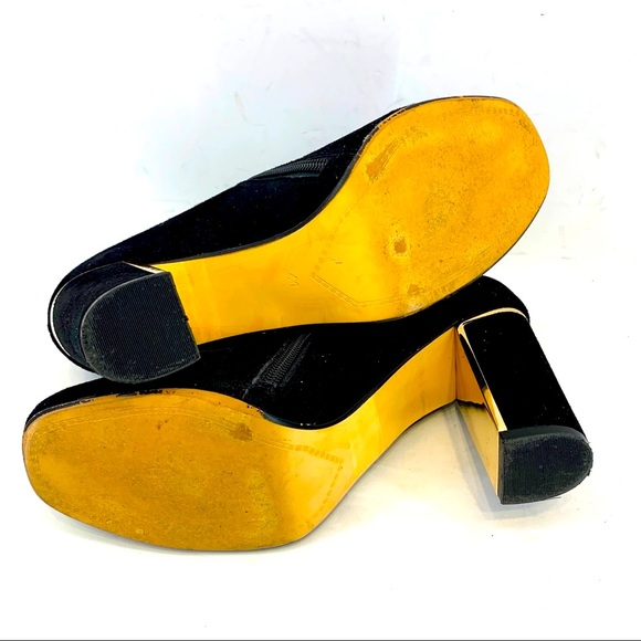 DUNES London Women’s Head Over Heels Perly Block Heel Ankle Boots Size 10 - Picture 16 of 16